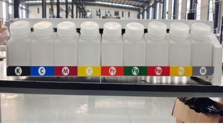 配备9个大容量墨槽，随时查看墨水剩余量，加墨方便，清洗方便。