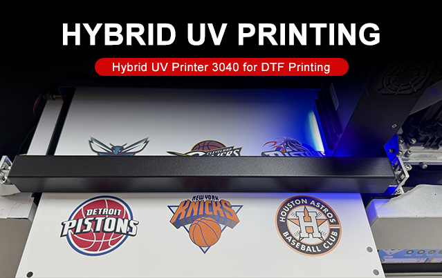 Hybrid UV Printer 3040 for DTF Printing