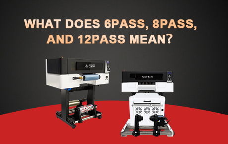 DTF Printer 101 | What Does 6Pass, 8Pass, and 12Pass Mean?