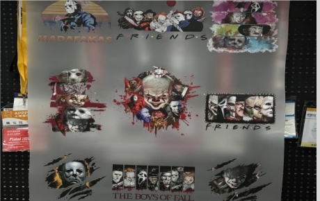 DTF 打印机转印用于万圣节装饰！