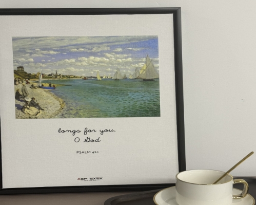 使用 UV 平板打印机直接在画框上打印