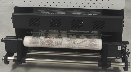 前加热板，上烘烤固化