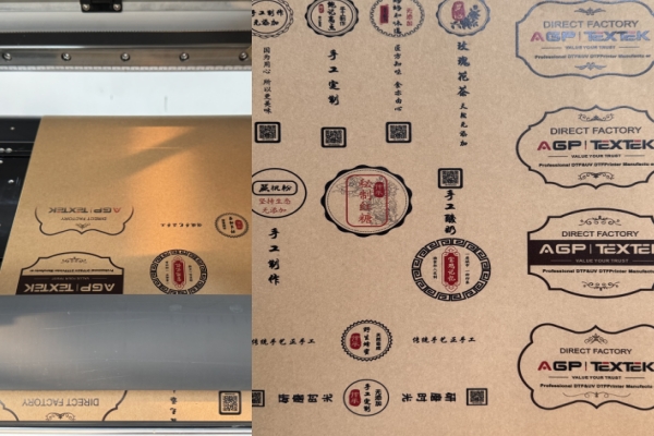 UV DTF Stickers: High-Quality Kraft-Style Labeling