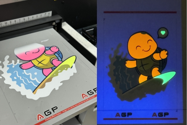 UV fluorescent ink