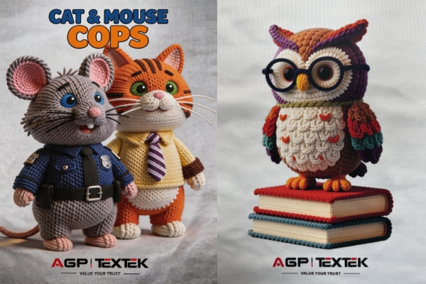 DTF knit effect printing