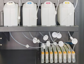 Equipped with ink level alarm system