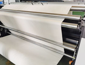 T shirt printer's media feeding system is suitable for variety of fabrics