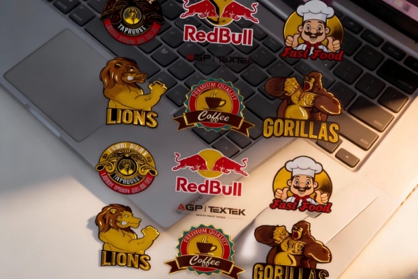 UV Gold Foil Sticker