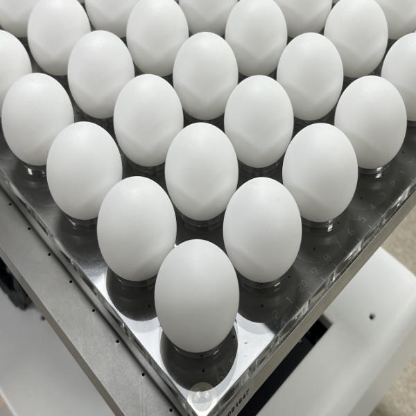 Direct UV printing on ping-pong balls