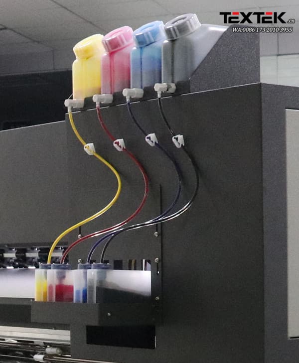 Continuous Ink Supply System of Textek Ourdoor Printer