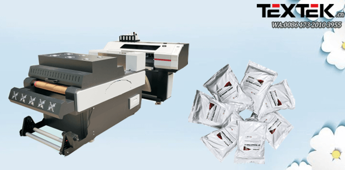 High Print Capacity Hotmelt Powder For DTF Transfer Printing