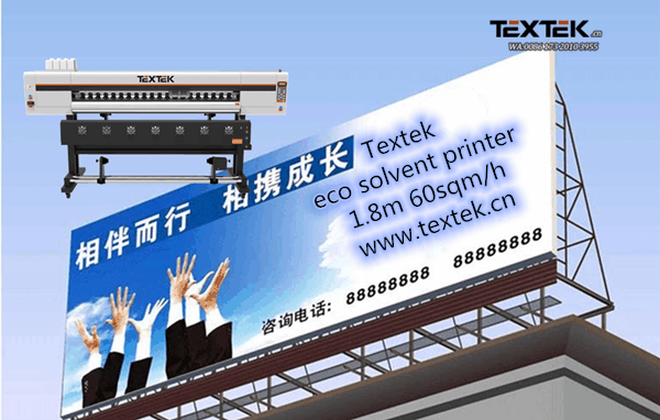 I3200 Head Eco Solvent Printer with Printing Speed 60sqm Per Hour