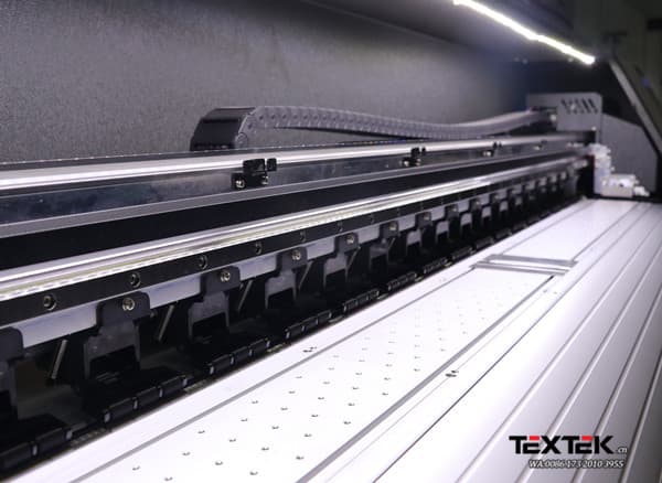 Integrated Aluminium Beam of Textek 1.8m Eco Solvent Printer