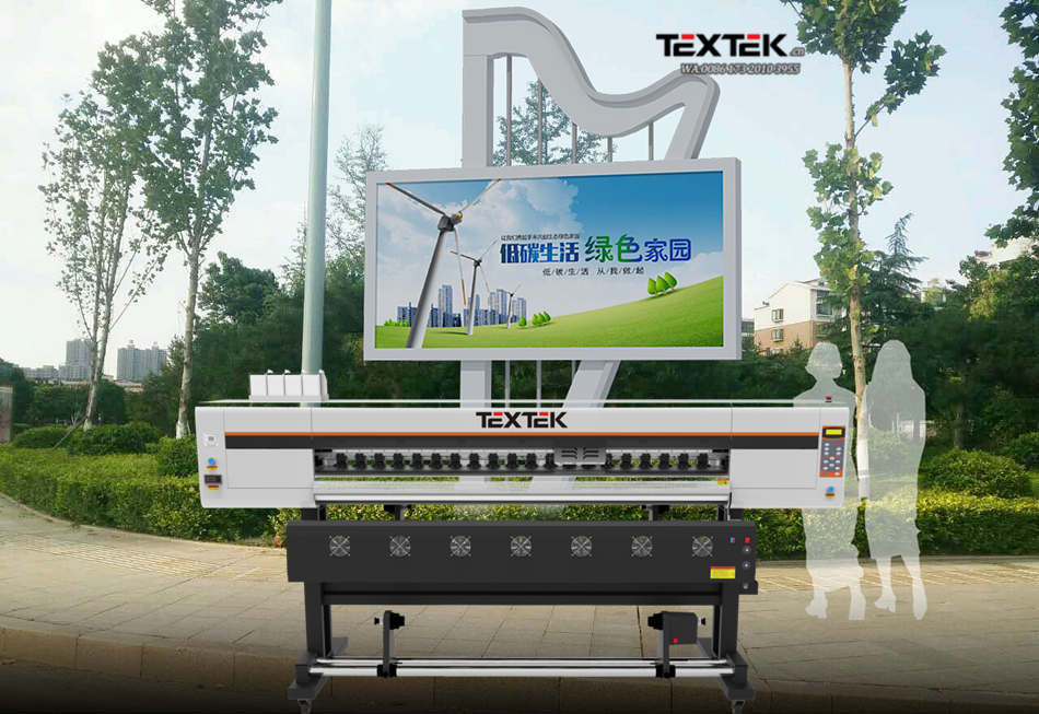 Textek I3200-E1 Eco Solvent Printer Large Format Printing Machine for Advertising Industry