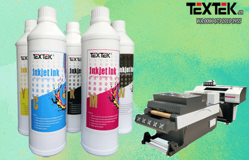 Textek Pigment Ink With Vivid Color And No Mis-inkjeting For DTF printer