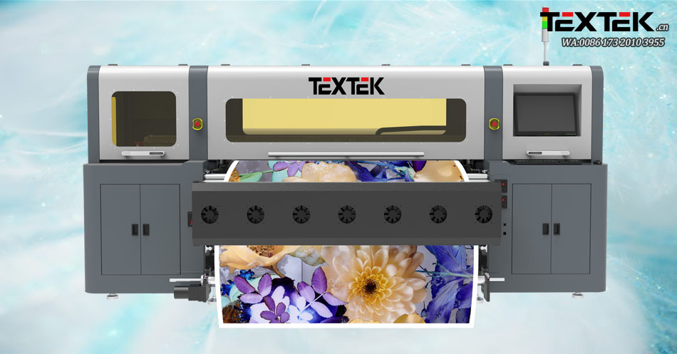 Textek Professional Direct Fabric Printer With THK Guide Line