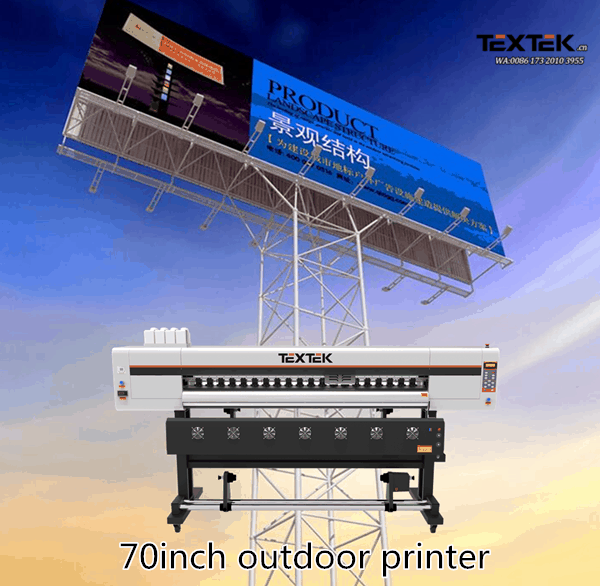 Textek Solvent Inkjet Printer for Outdoor Sky Sign