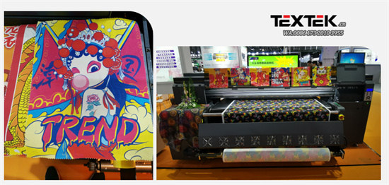 Textek Wholesale Direct Fabric Printer for Polyester