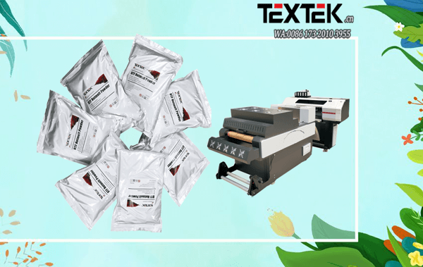 The Most Popular DTF Hotmelt Powder In DTF Printer Factory- Textek Hotmelt Powder