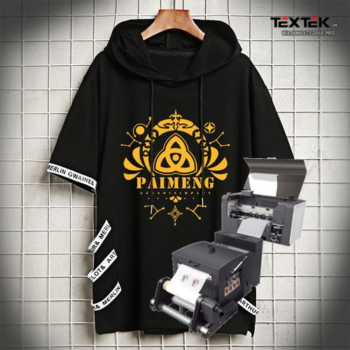 TEXTEK Textile Printer Digital Printer Direct to Film 30cm Pet Film XP600 A3 Dtf Printer for T-Shirt