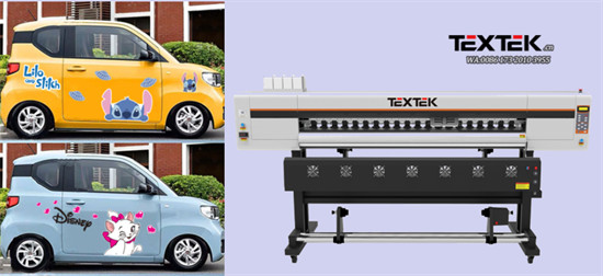 Textek 1.8m Best Eco Solvent Printer for Car Sticker