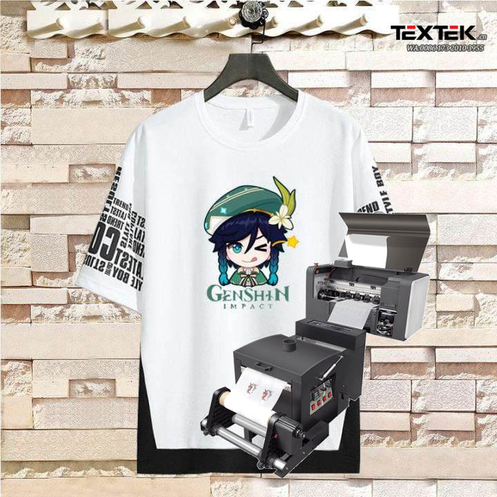 Textek A3 DTF T Shirt Printe Dtf Printing Machine with Powder Shaking Machine