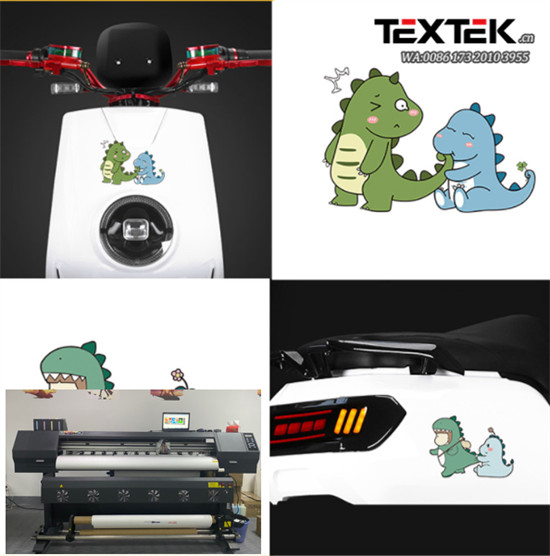 Textek Eco Solvent Printer for Vinyl Sticker