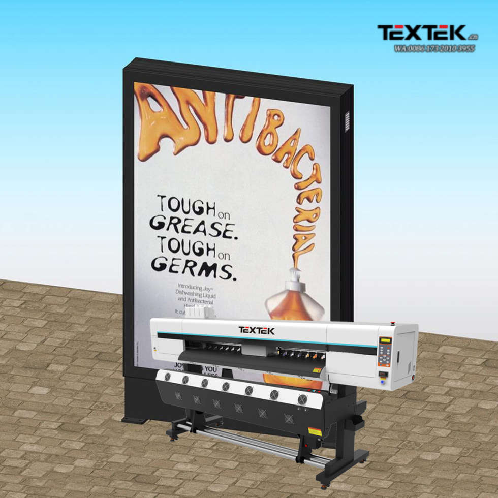 Textek Flex Banner Printer 6ft Printing Width TK-E1804 with Four Heads