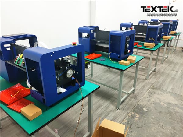 Production Line of Textek A3 Size DTF Printer