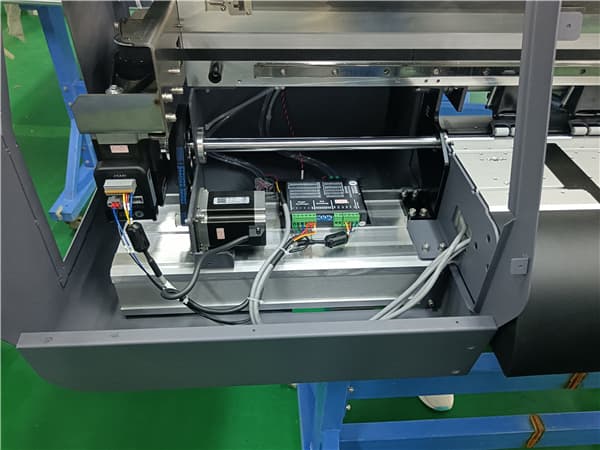 Servo Motor System of Textek DTF Printer on Black Shirt