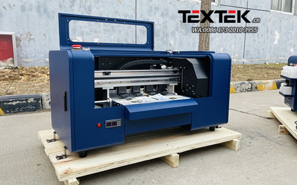Textek A3 Size DTF Printer with Powder Shaker on Canvas Bag