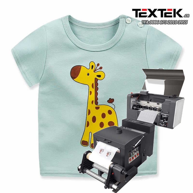 Textek XP600 Printheads A3 Size Digital Printing Machine Printer for T Shirt Dtf Film Machine