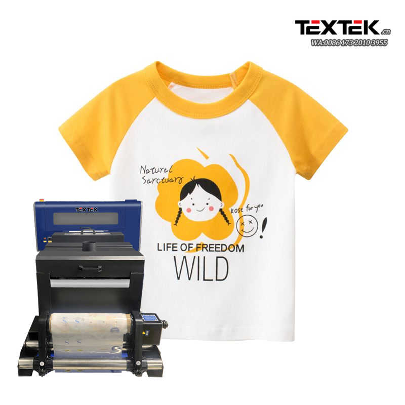 White Ink Heat Transfer Dtf Pet Film Printer Textek A3 Pro Direct to Film Printer