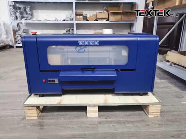 Textek A3 30CM 12Inch Heat Transfer PET Film Printer with Roll to Roll Powder Shaker Machine