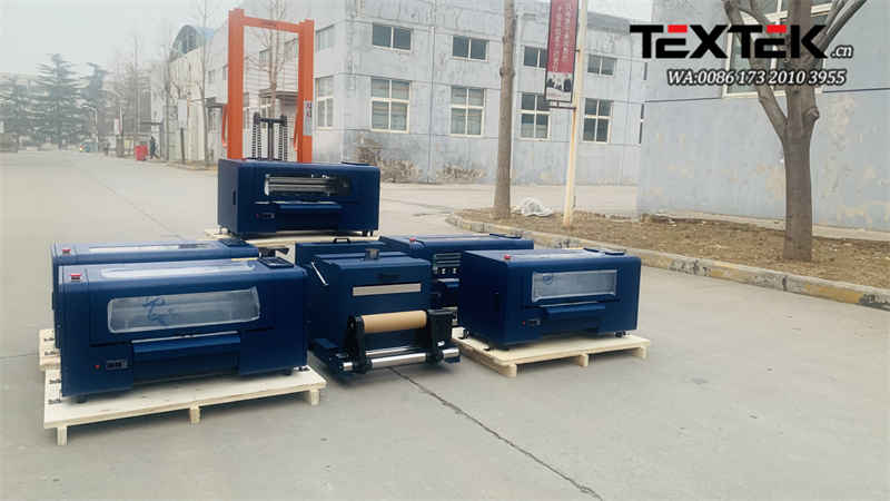 Textek Dtf T Shirt Printing Machine Heat Transfer Pet Film Printer with Shaking Powder Machine