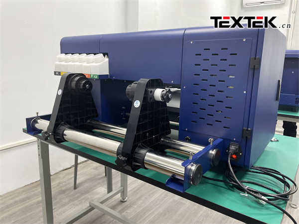 Textek China Wholesale 30cm 2heads Heat Transfer T-Shirt Printing Dtf Printer for Printing T-Shirt