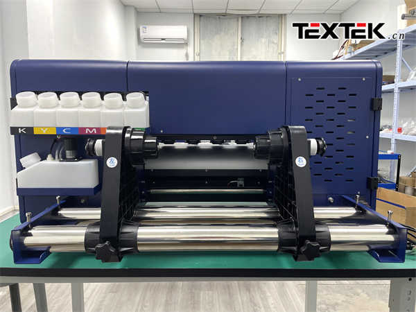 Textile Printer factory,2022 Hot Product DTF printer with 2Pcs XP600 print heads and shaking machine,Automatically complete the process of printing and heating