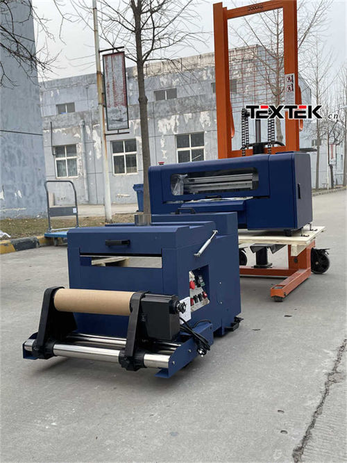 Textek Digital T Shirt Textile Printing Machine Heat Pet Film Dtf Printer with Dual Print Heads