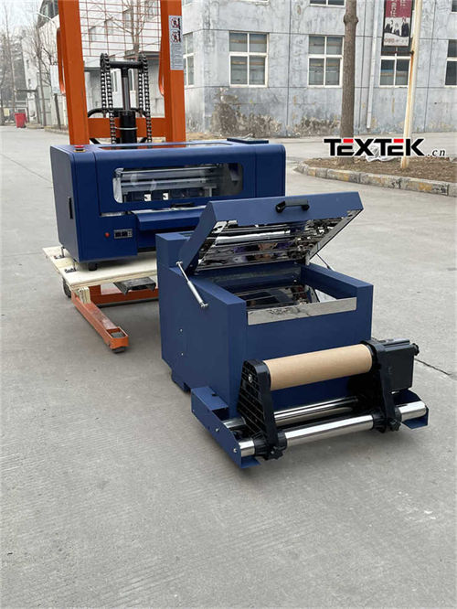 Textek Digital T Shirt Textile Printing Machine Heat Pet Film Dtf Printer with Dual Print Heads