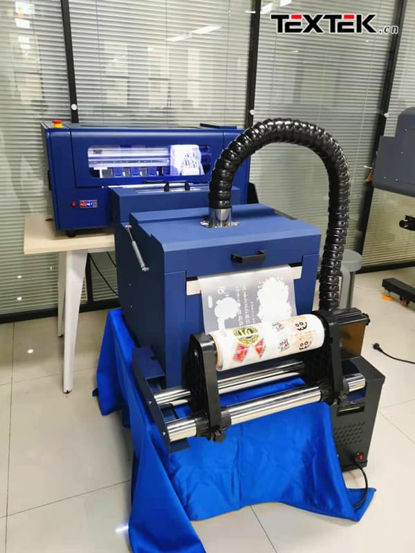 Made in China A3 PRO DTF Shirt Printer,direct to film printing with 2pcs Epson XP600 printhead,equipped shake powder machine