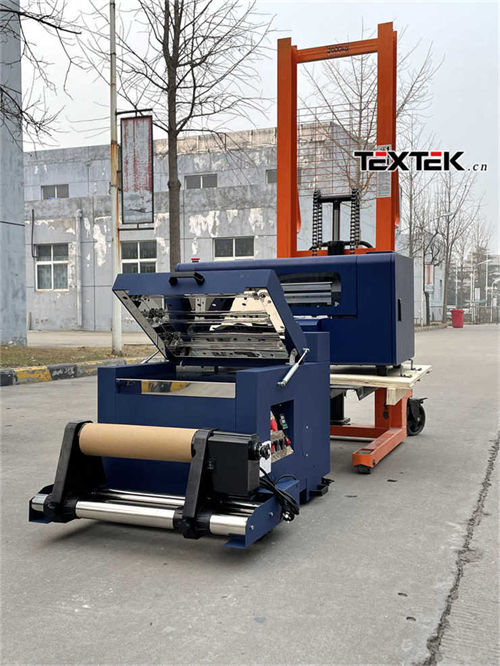 Roll to Roll Dtf Printer 30cm width with Auto Powder Shaking and Drying Machine