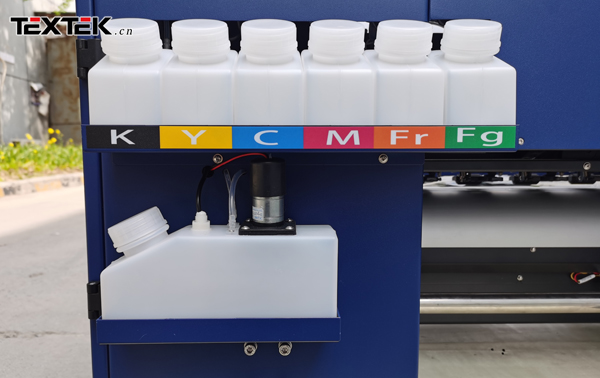 Low Cost A3 XP600 DTF Printer With CMYK+W+Fluorescent Ink