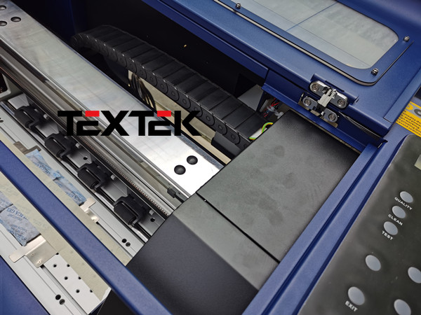 Fault analysis of the sealing device for cleaning the print head of the heat transfer printing machine