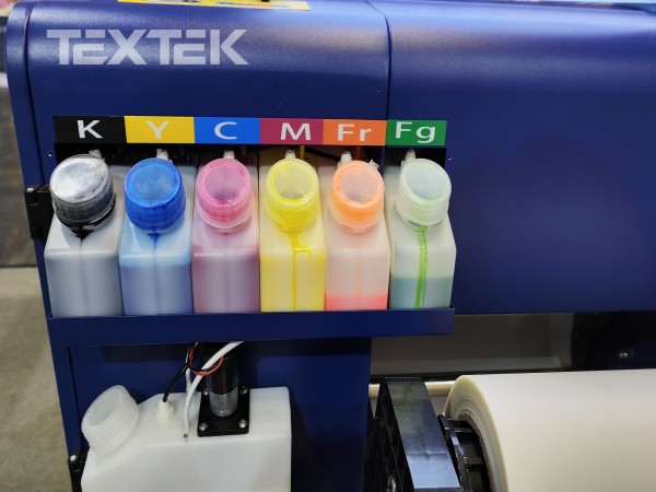 What should we do if there is air in the dtf printer ink tube?