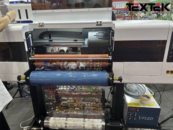 UV DTF Printer AB film material crystal sticker processing machine