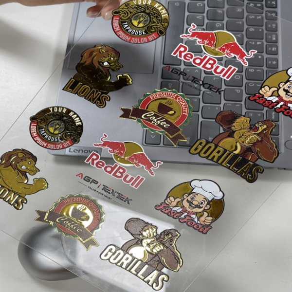 Hybrid UV Printing Meets Gold Foil Stamping