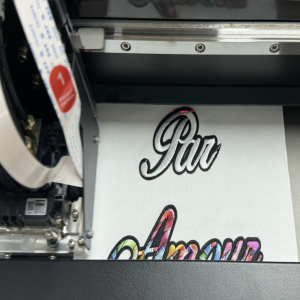 Full-Color UV Printing on Embroidery!